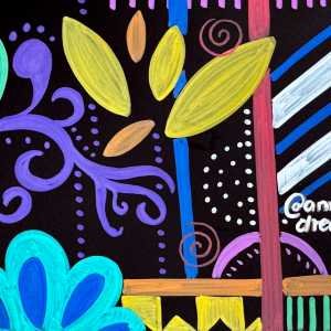 Marker artwork from Art Basel, Miami, FL