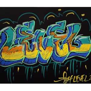Marker artwork from Art Battle Los Angeles, Los Angeles, CA