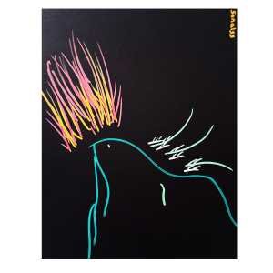 Marker artwork from Art Battle Los Angeles, Los Angeles, CA