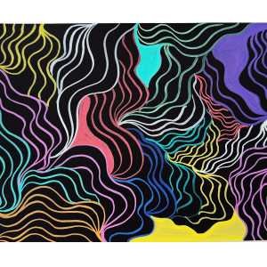 Marker artwork from Art Battle Los Angeles, Los Angeles, CA
