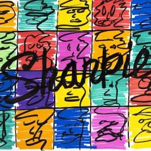 Marker artwork from ArtPrize, Grand Rapids, MI