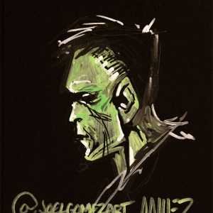 Marker artwork from Comic-Con International, San Diego, CA
