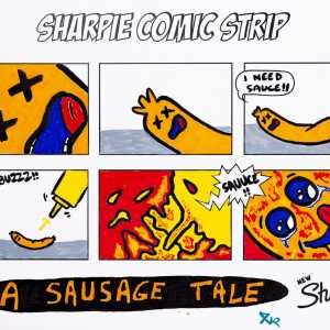 Marker artwork from Comic-Con International, San Diego, CA
