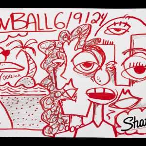 Marker artwork from Governors Ball, New York, NY
