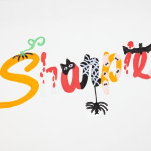 Marker artwork from Krewe of Boo, New Orleans, LA