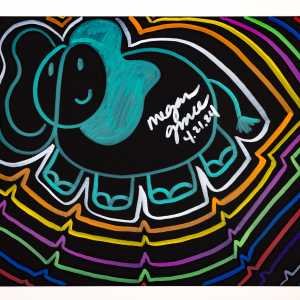 Marker artwork from Main Street Art Festival, Fort Worth, TX